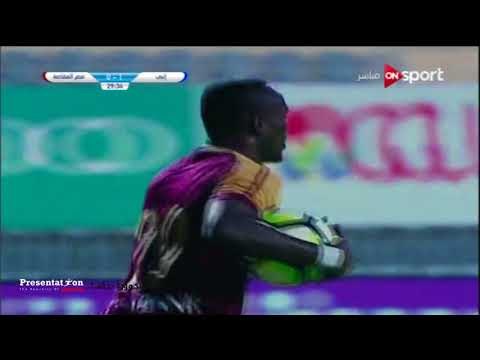 الهدف الاول والتعادل لمصر المقاصة امام انبي جون انطوي الجولة السادسه الدوري العام المصري