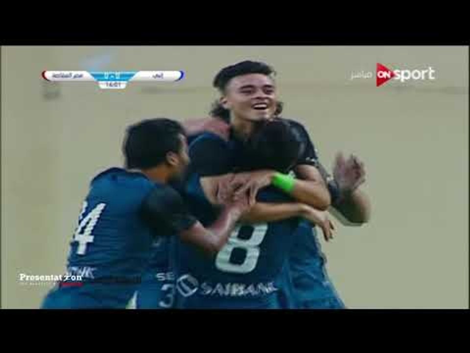 الهدف الأول لـ انبي امام مصر المقاصة " صلاح محسن " الجولة السادسه الدوري العام المصري