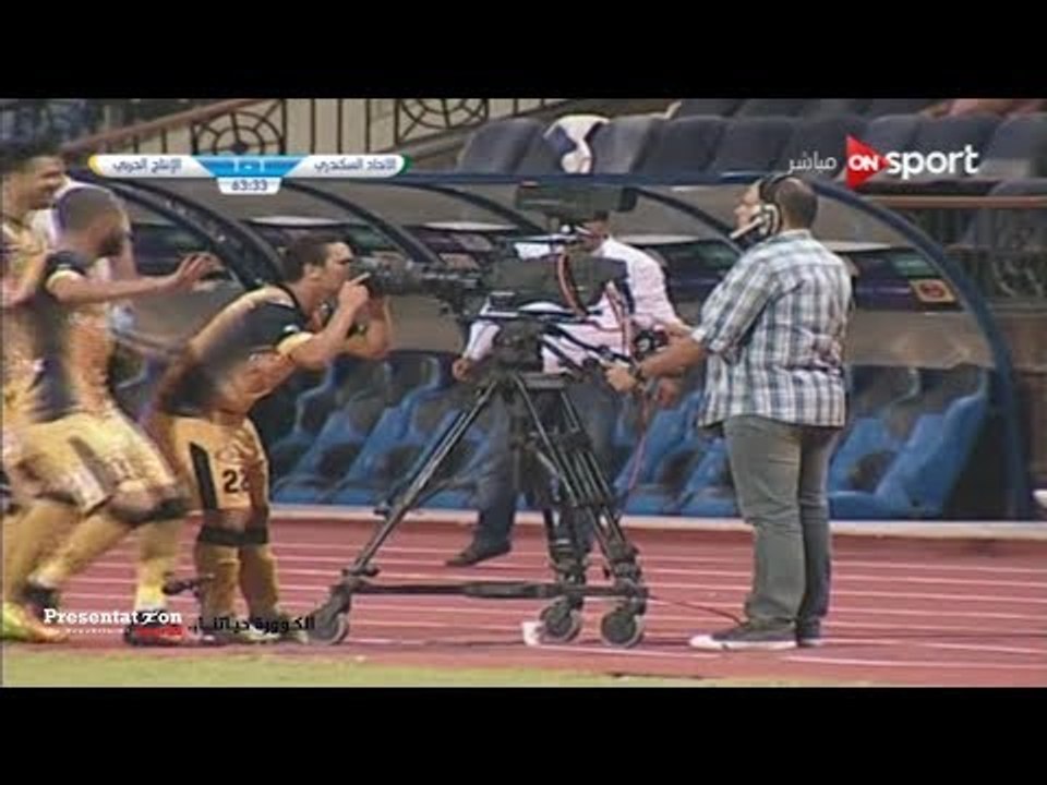 الهدف الأول والتعادل للإنتاج الحربي امام الاتحا...