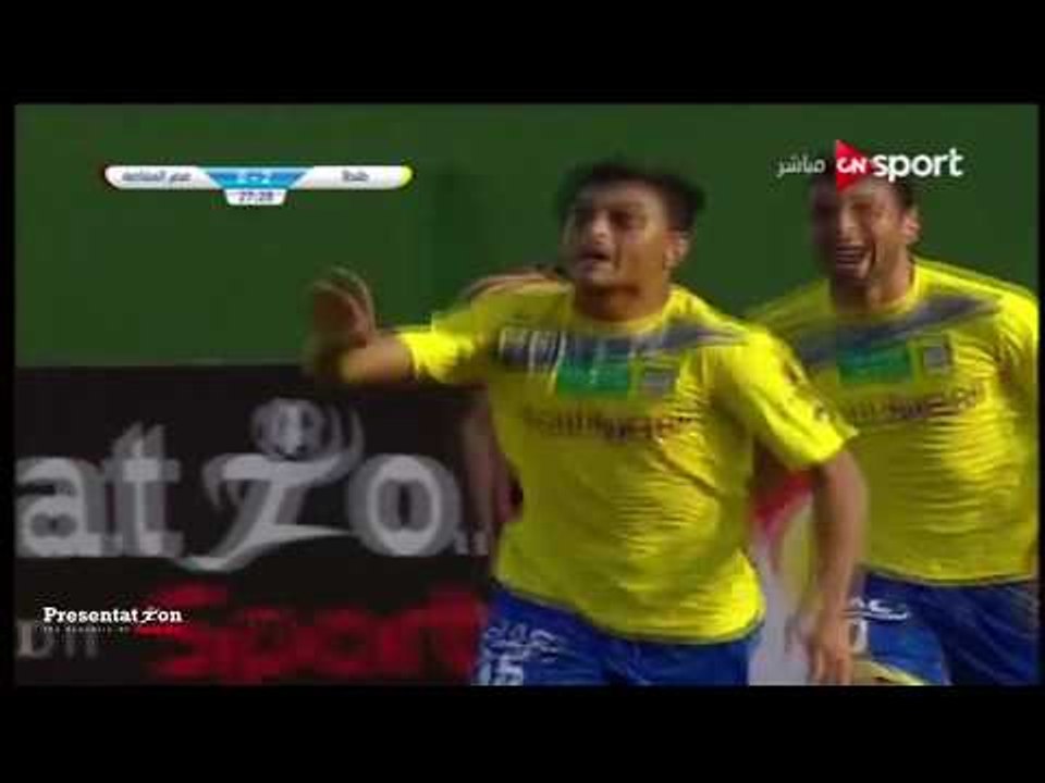 الهدف الثالث لطنطا امام مصر المقاصة " مصطفي محم...