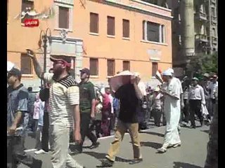 مسيرة بالتحرير للتنديد بحكم العسكروالإحتفال بمرسي