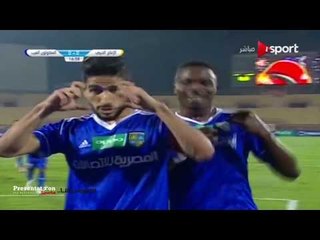 الهدف الاول للمقاولون امام الانتاج الحربي " محمد فاروق " الجولة الـ 7 الدوري المصري الممتاز