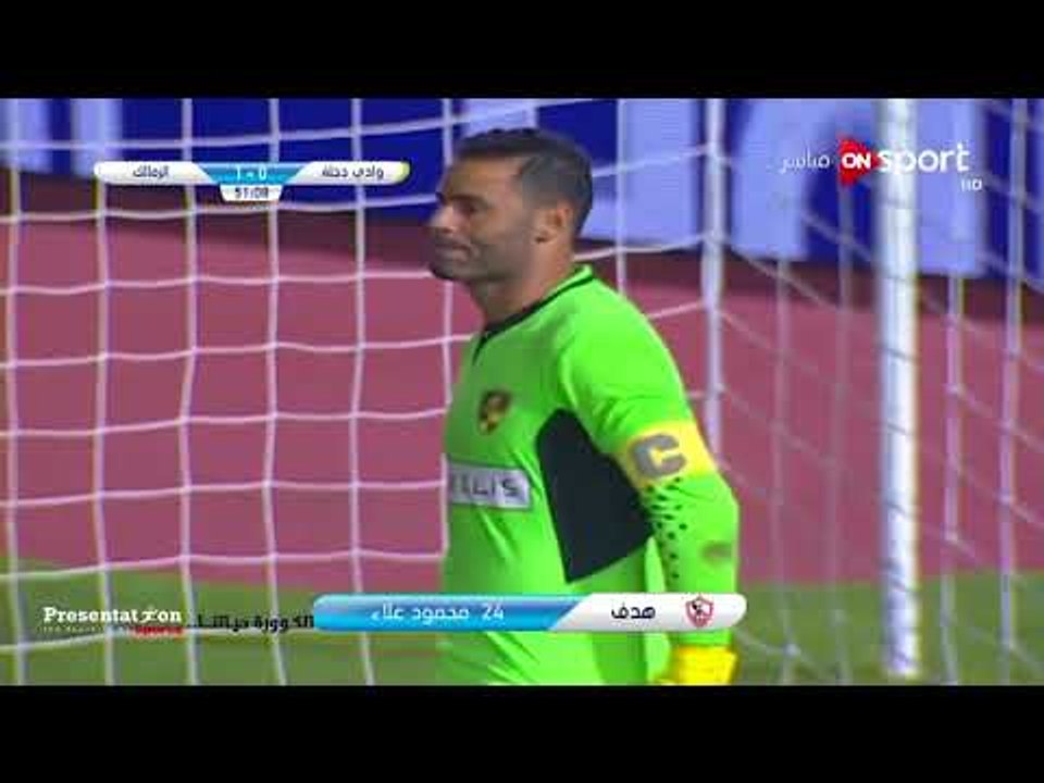 الهدف الأول للزمالك امام وادي دجلة " محمود علاء " | الجولة الـ 7 الدوري العام