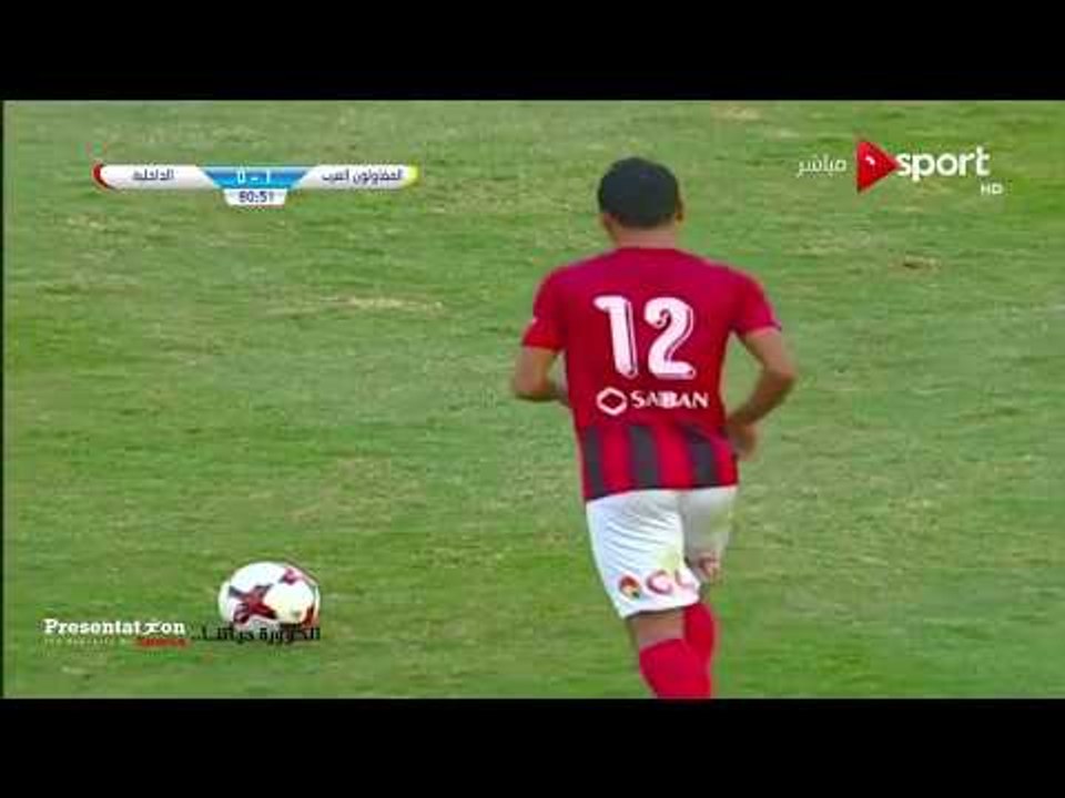 الهدف الاول والتعادل للداخلية امام المقاولون "...