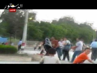 حدوث اشتباكات أمام منصة النصب بمدينة نصر