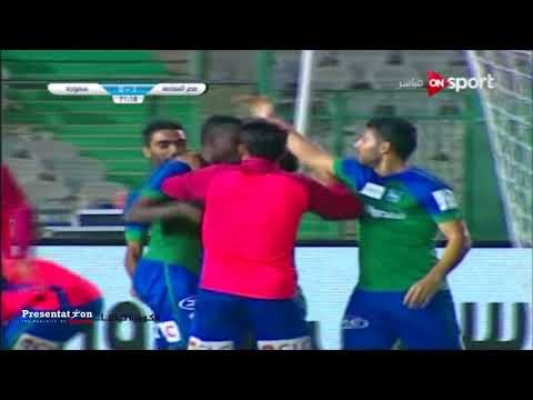 الهدف الأول لمصر المقاصة امام سموحة اريك تراوري الجولة 8 الدوري المصري