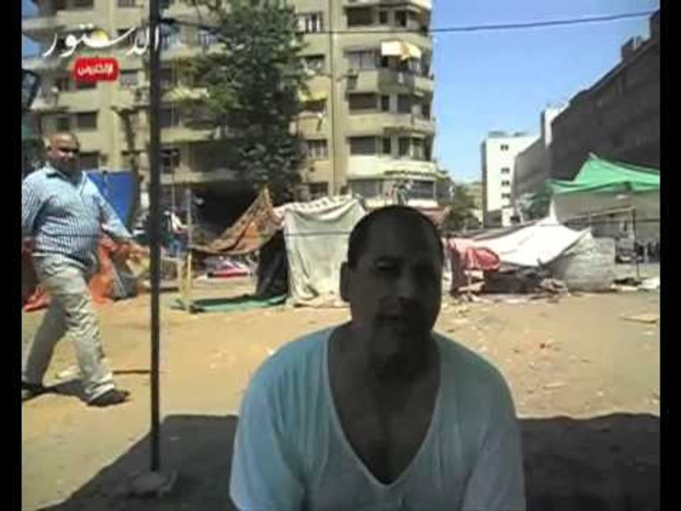 مواطنون خطاب مرسي لن يغير راينا عن العسكري