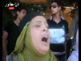 أنصار شفيق لانريد حكم مرسي الارهابي