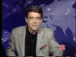 France 2 - 21 Septembre 1992 - Teasers, pubs, début JT Nuit (Philippe Lefait)