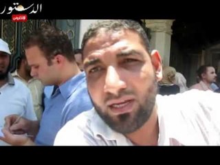 احتجاجات طلاب الماجستير أمام الرئاسة ضد فساد الأزهر