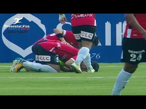 الهدف الأول لـ طلائع الجيش امام الرجاء معتمد محسن الجولة الـ 13 الدوري المصري