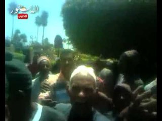 أهالي كفر الشيخ يتظاهرون لنقص مياه الري و الشرب