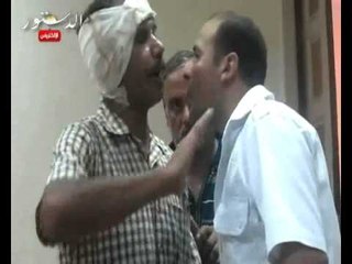 اشتباكات مصابين الثورة بالمجلس القومي