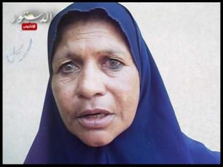 ضحايا الداخلية يفترشون امام القصر الجمهورى