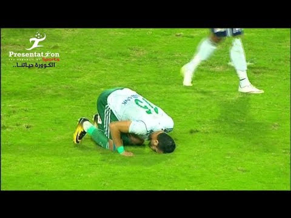 الهدف الأول والتعادل لـ المصري امام النصر " احمد جمعة "  الجولة الـ 14 الدوري المصري