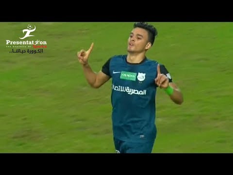 الهدف الأول لـ إنبي امام المصري " صلاح محسن " ا...