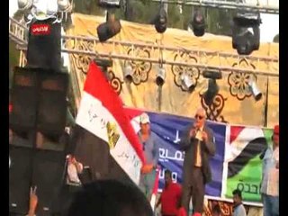 هتافات المنصة طراطير التحرير تحت بيادتك يا مشير