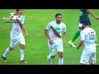 الهدف الأول لـ الرجاء امام مصر المقاصة " هشام فتح الله " الجولة الـ 14 الدوري المصري
