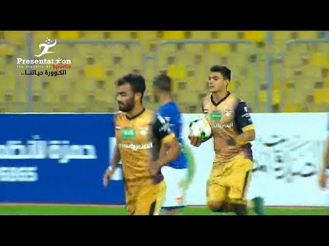 الهدف الأول لـ الإنتاج الحربي امام سموحه عمر السعيد الجولة الت 15 الدوري المصري