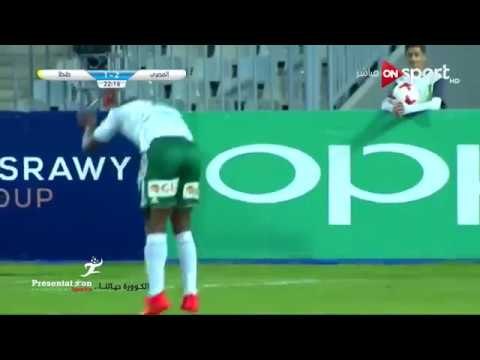 الهدف الثالث لـ المصري امام طنطا محمد كوفي الجولة الـ 16 الدوري المصري