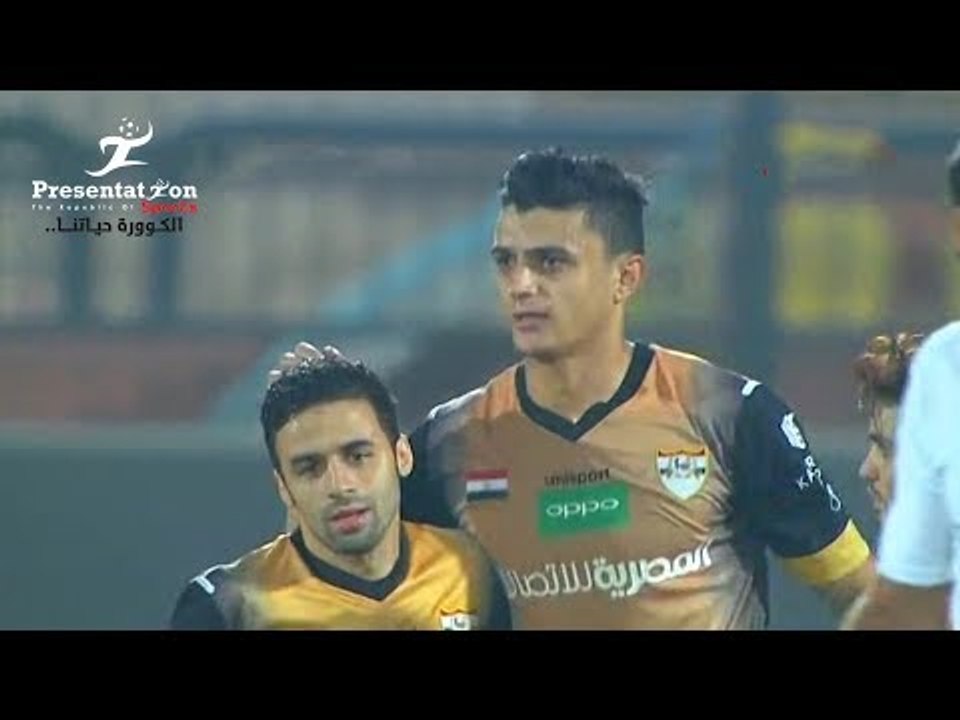الهدف الأول لـ الانتاج الحربي امام وادي دجلة " عمر السعيد " الجولة الـ 16 الدوري المصري