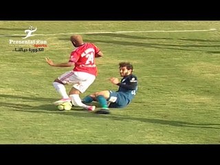 لحظة كسر قدم  " حازم ممدوح " لاعب النصر في مباراة انبي | الجولة الـ 16 الدوري المصري