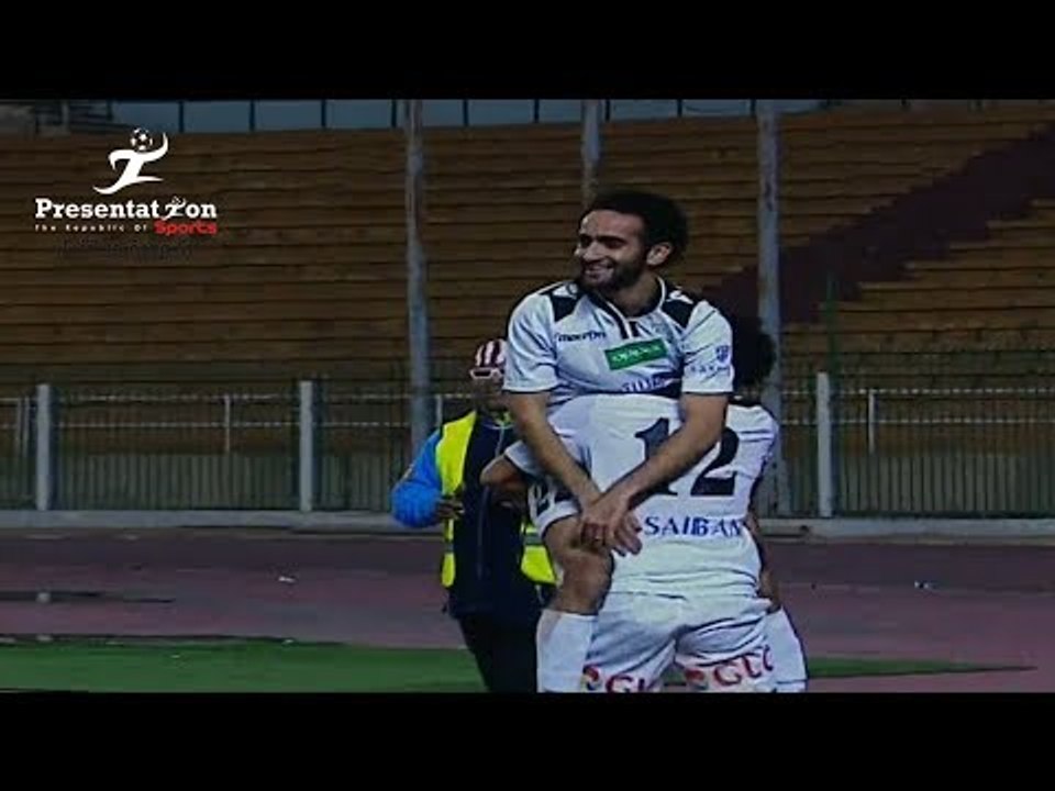 الهدف الأول لـ طلائع الجيش امام المقاولون العرب...