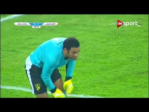 الهدف الثاني لـ الانتاج الحربي امام وادي دجلة اسلام رشدي الجولة الـ 16 الدوري المصري