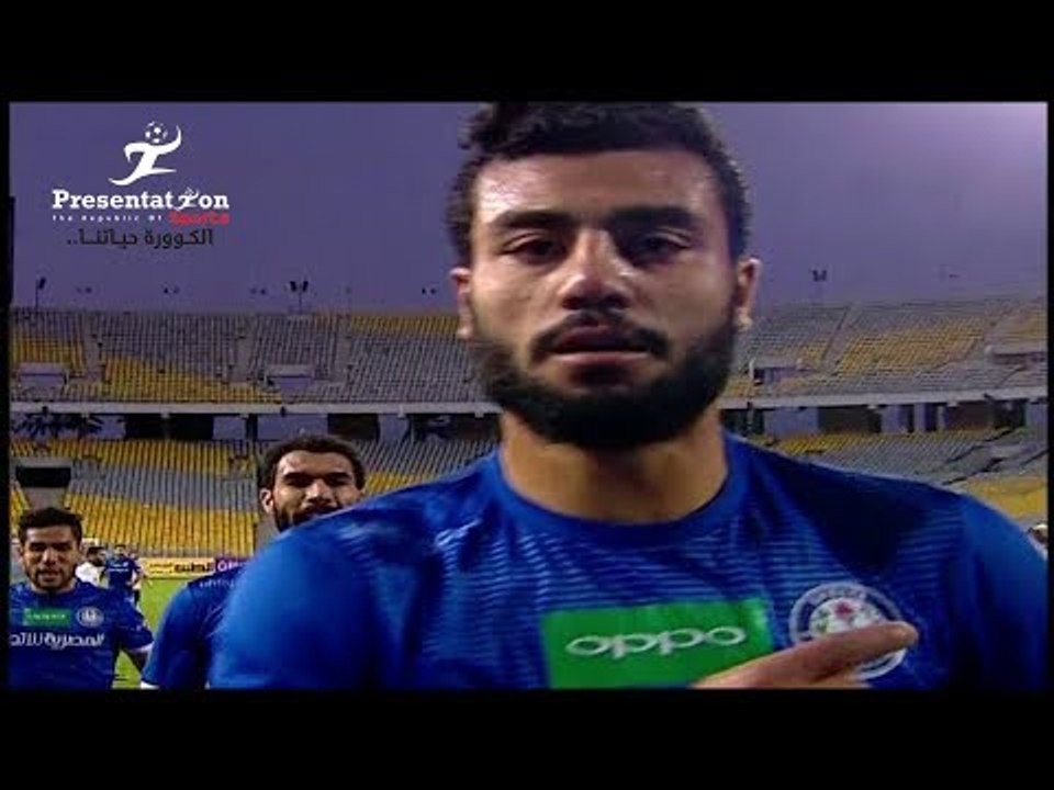 الهدف الأول لـ سموحة امام المصري " حسام حسن " ا...