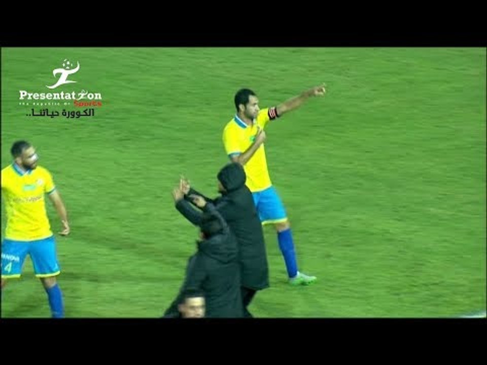 الهدف الثالث لـ الإسماعيلي امام النصر " حسني عب...