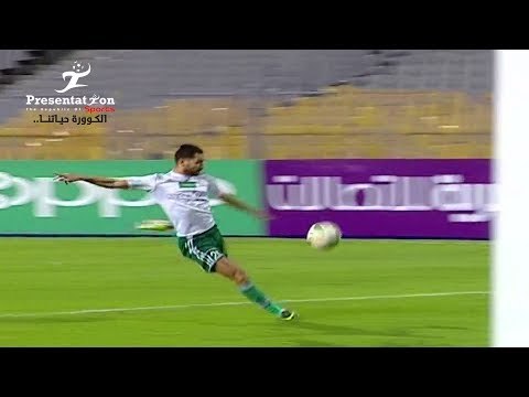 الهدف الأول لـ المصري امام سموحة أحمد شكري الجولة الـ 17 الدوري المصري