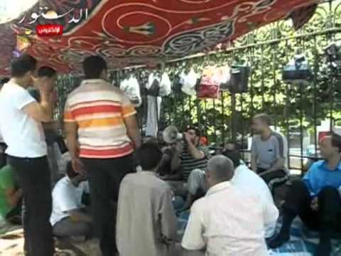 أهالى صفط يهددون بقطع الطريق فى حالة عدم عودة المياه.