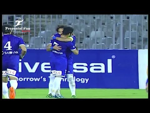 الهدف الثاني لـ سموحه امام انبي السيد فريد وطرد الحارس عماد السيد