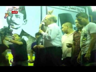 صباحي من التحرير: نهتف ضد العسكر كما نهتف ضد المرشد