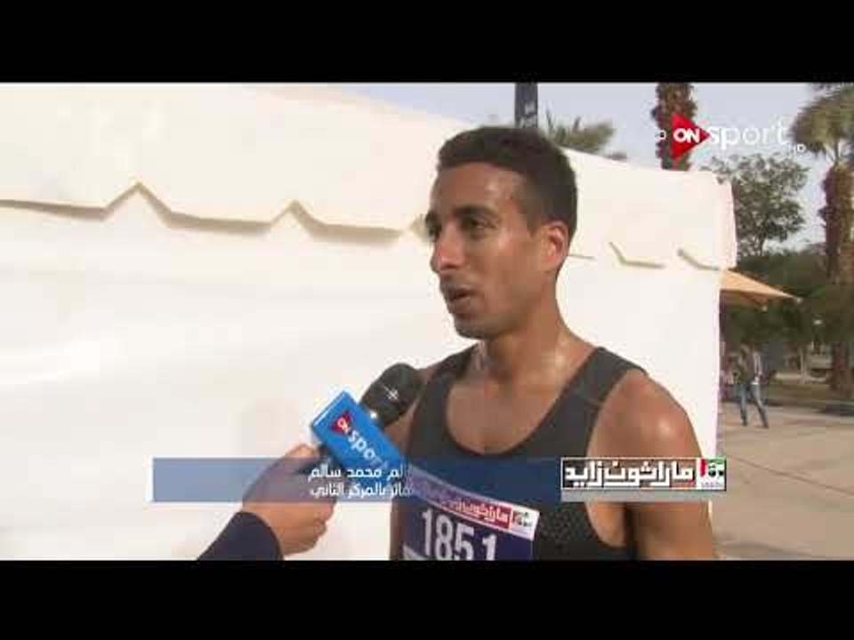 لقاء مع الفائز بالمركز الثاني " سالم محمد سالم...