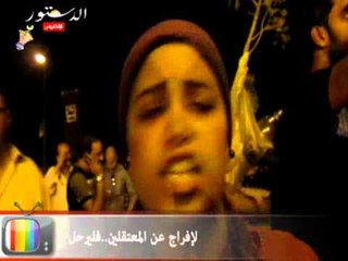 مواطنة لو مرسى عاجز على الإفراج عن المعتقلين..فليرحل