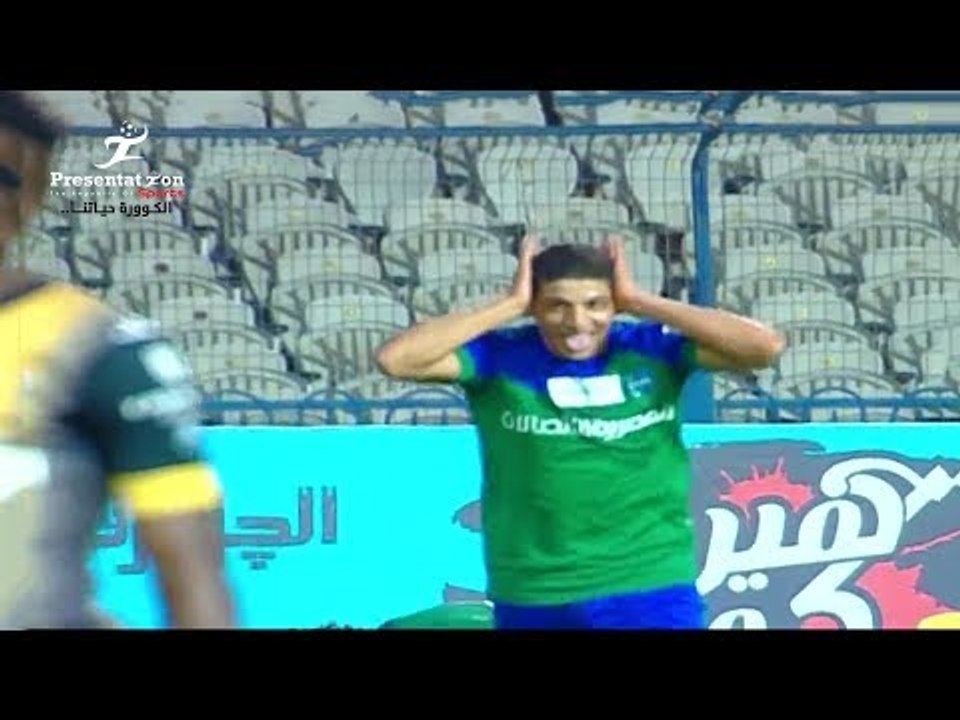 الهدف الثاني لـ مصر المقاصة امام الانتاج الحربي...