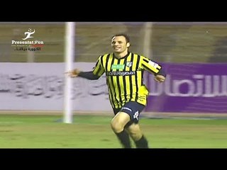 الهدف الثاني لـ المقاولون العرب امام النصر " حسام باولو " الجوله 21 الدوري المصري