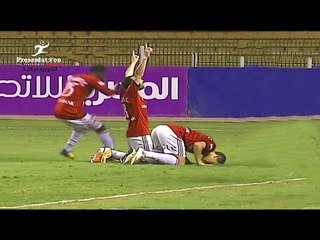 الهدف الثاني لـ النصر امام المقاولون العرب " محمود القط " الجولة 21 الدوري المصري