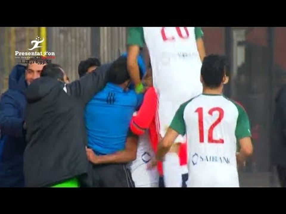 الهدف الأول لـ الرجاء امام الأهلي " حماده ناصر " الجولة 20 الدوري المصري