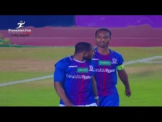 الهدف الأول لـ بتروجيت امام سموحه " شميلس بيكلي " الجولة 22 الدوري المصري