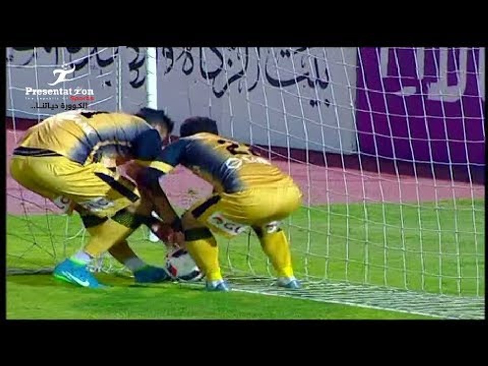 الهدف الاول لـ الانتاج الحربي امام المقاصه " عمر السعيد " الجولة 20 الدوري المصري