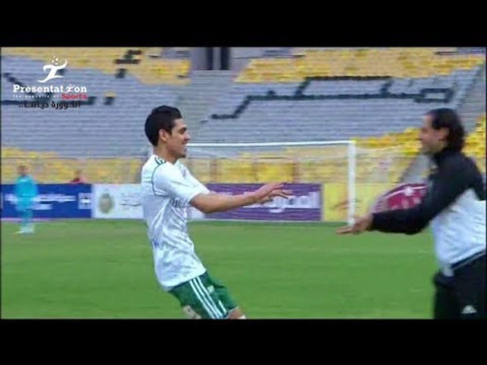 الهدف الأول لـ المصري امام مصر المقاصه " محمد حمدي " الجولة الـ 22 الدوري المصري