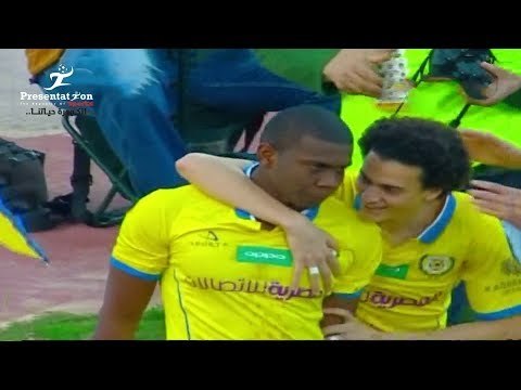 الهدف الأول لـ الإسماعيلي امام الإنتاج الحربي ديجو كالديرون الجولة الـ 22 الدوري المصري