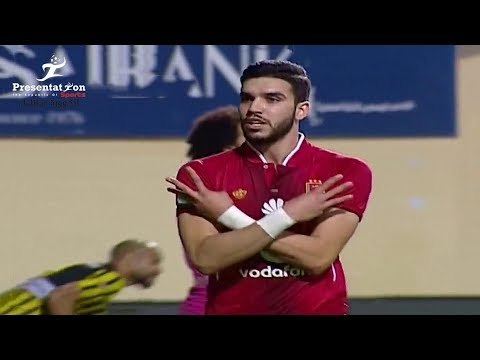 الهدف الثاني لـ الأهلي امام المقاولون العرب وليد ازارو الجولة الـ 6 الدوري المصري