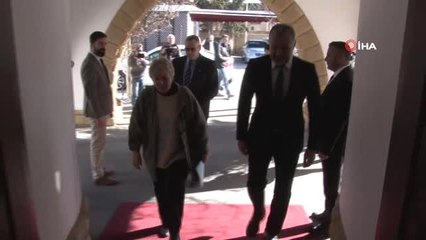 KKTC Cumhurbaşkanı Akıncı ve BM Özel Danışmanı Lute 2 Saat Görüştü