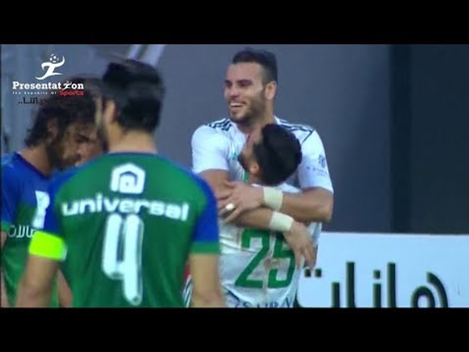 الهدف الثاني لـ المصري امام مصر المقاصة " احمد...