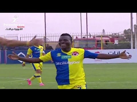 الهدف الرابع لـ الاسيوطي امام النصر اسحاق الجولة الـ 23 الدوري المصري