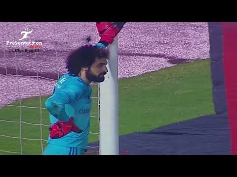 الهدف الخامس لـ الأهلي امام المقاولون العرب وليد ازارو الجولة الـ 23 الدوري المصري