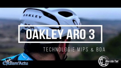 Bike Vélo Test - Cyclism'Actu a testé le Oakley ARO 3 Boa